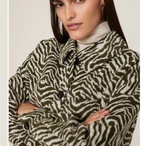 Peter Som Zebra Shirt/Jacket